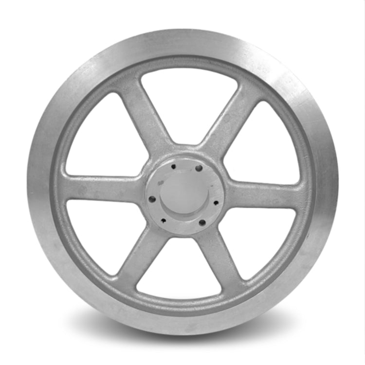 4-Groove Aluminum Fan Pulley (16" Diameter) - Compact Power