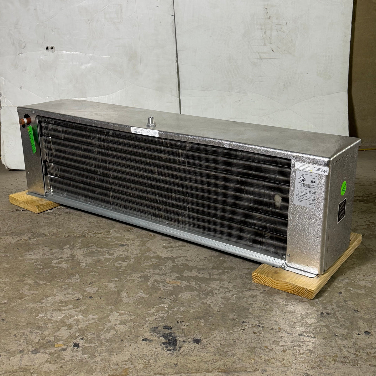 3 Fans Compact Coolers Evaporator Top/Back Mount Sz 60.5” L x 18.5” H x 11.5 W