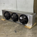3 Fans Compact Coolers Evaporator Top/Back Mount Sz 60.5” L x 18.5” H x 11.5 W