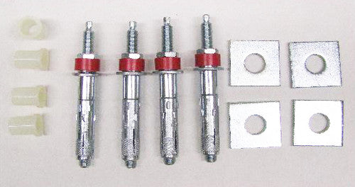 Stainless Steel Anchor Bolt Kit - Seismic Approved