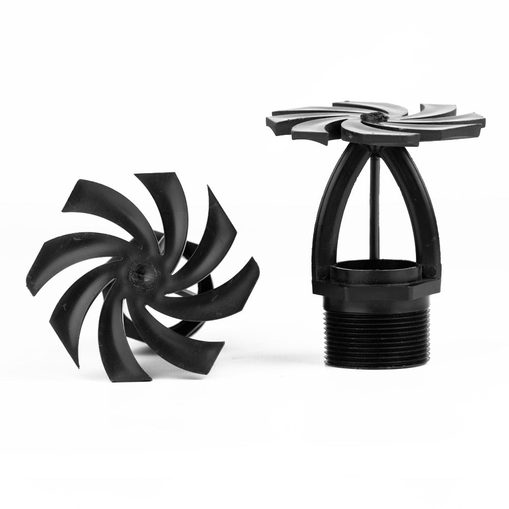 Fisher Counter Flow Nozzle (Black) for Cross-to-Counter Flow Conversions